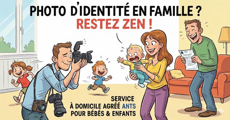 Photographe identité réalisant des photos d’identité conformes aux normes ANTS